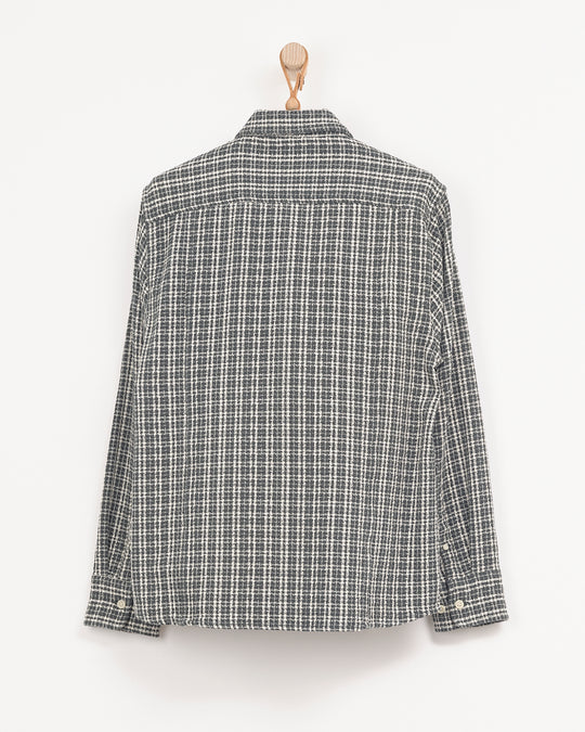 Button Down in Green Snow Check