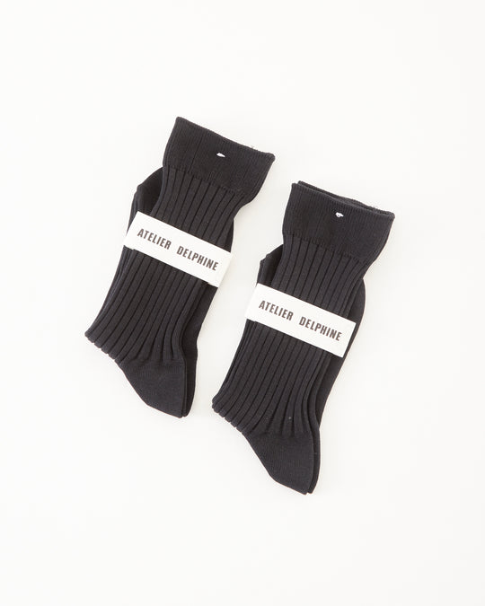 Silky Socks in Black