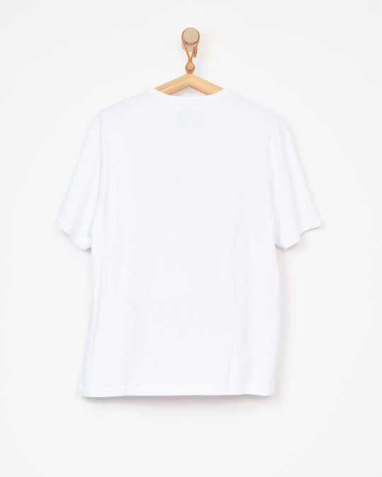 Garment Dyed Tee in White