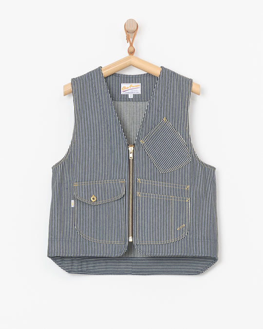 Junction Vest in Railroad Stripe