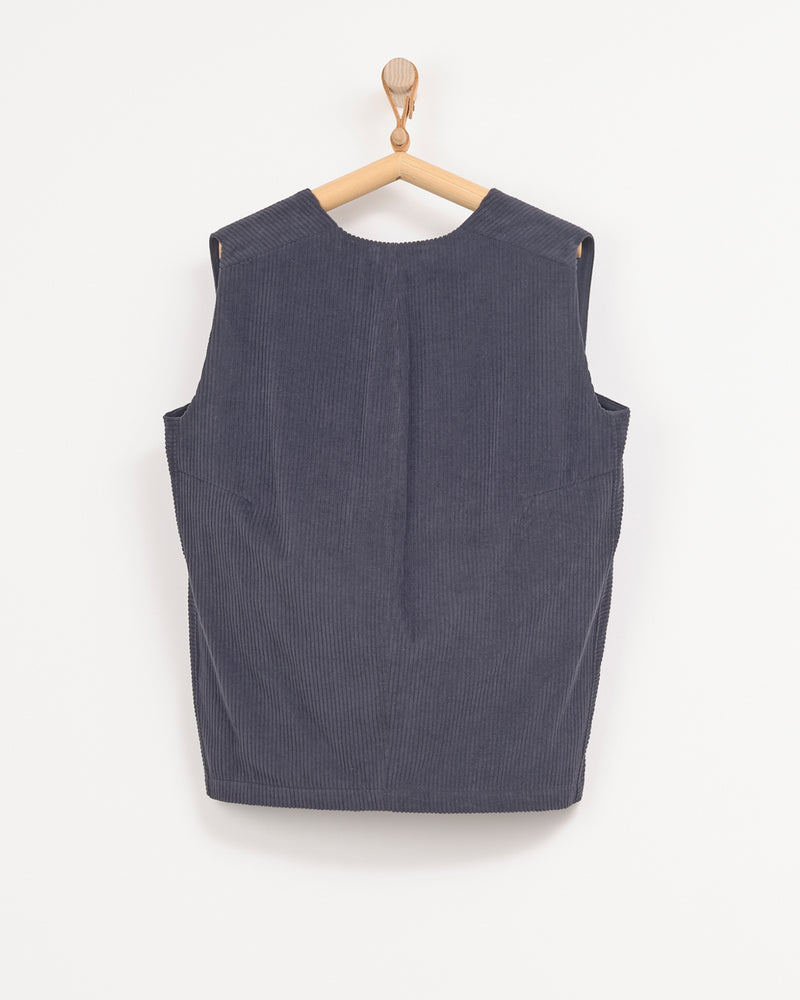 Vest in Dark Grey