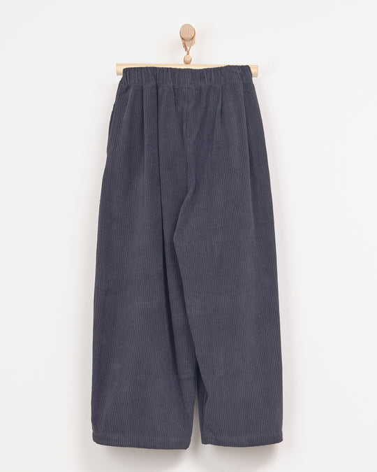 Wide Pants in Dark Grey