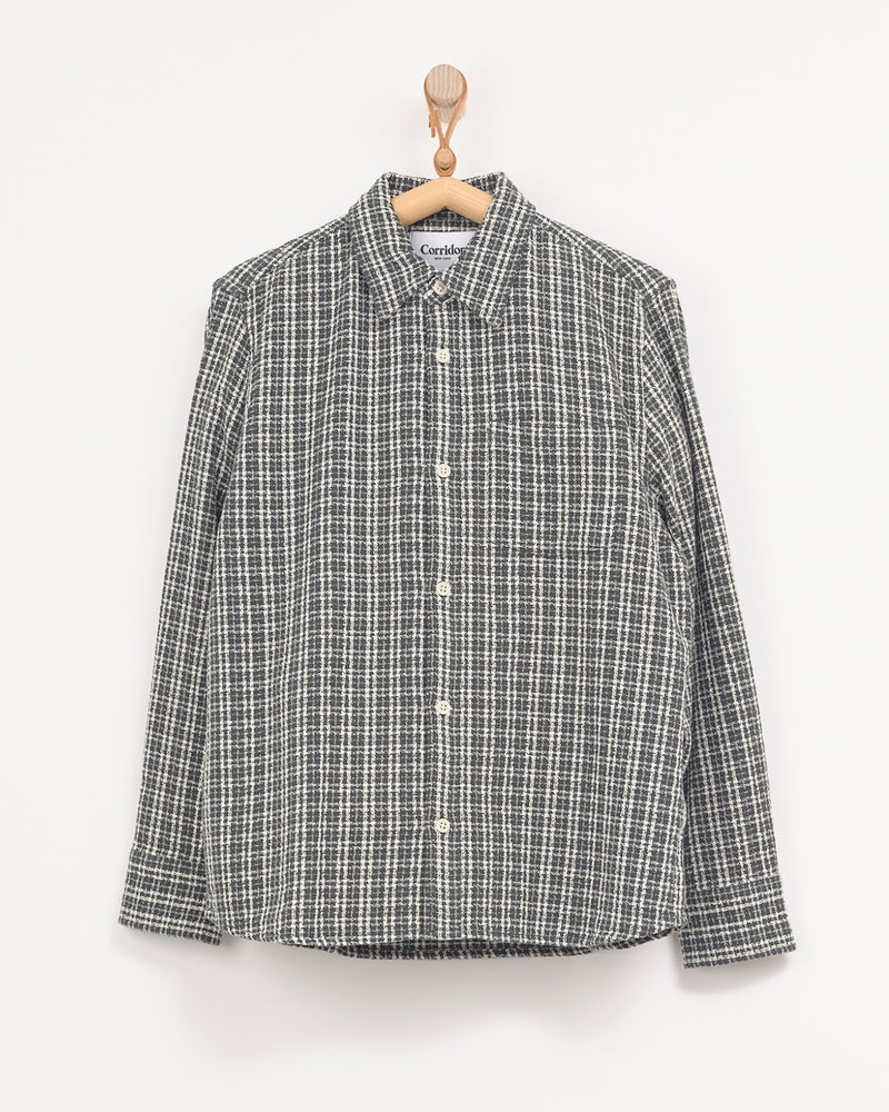 Button Down in Green Snow Check