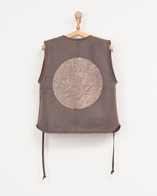 Moon Vest in Licorice