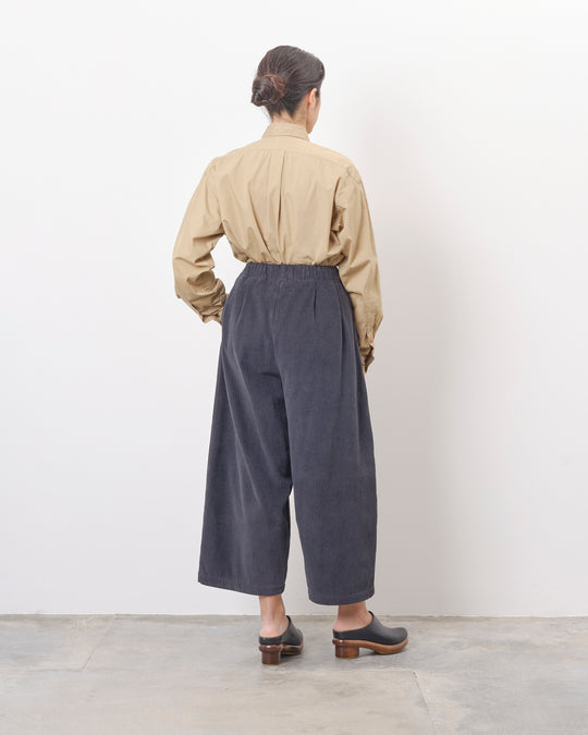 Wide Pants in Dark Grey