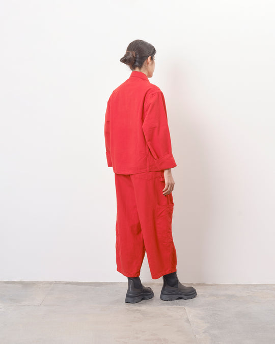 Forager Coat in Tomato