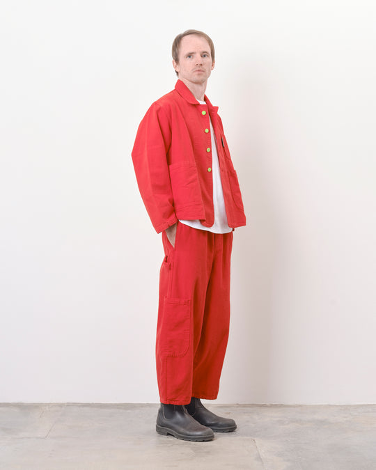 Forager Coat in Tomato