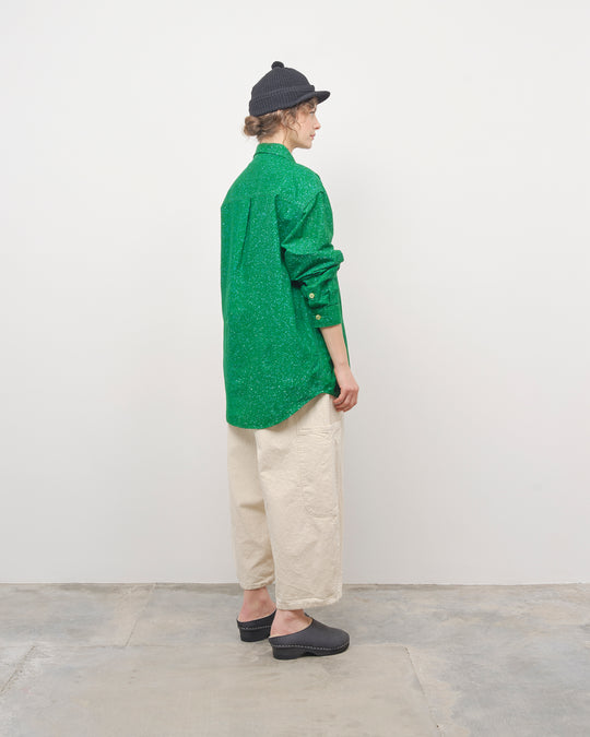 Sudi Shirt in Green Speckle