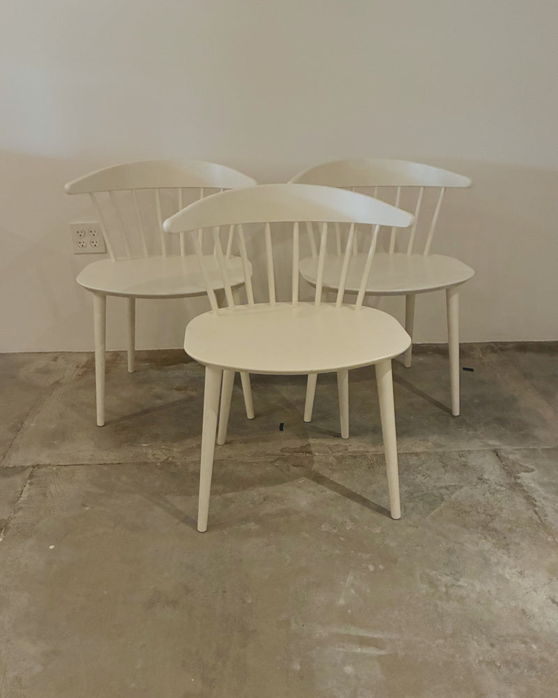 White Wooden Chairs