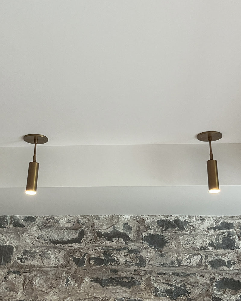 Cedar & Moss Fjord Adjustable Brass Spot Light