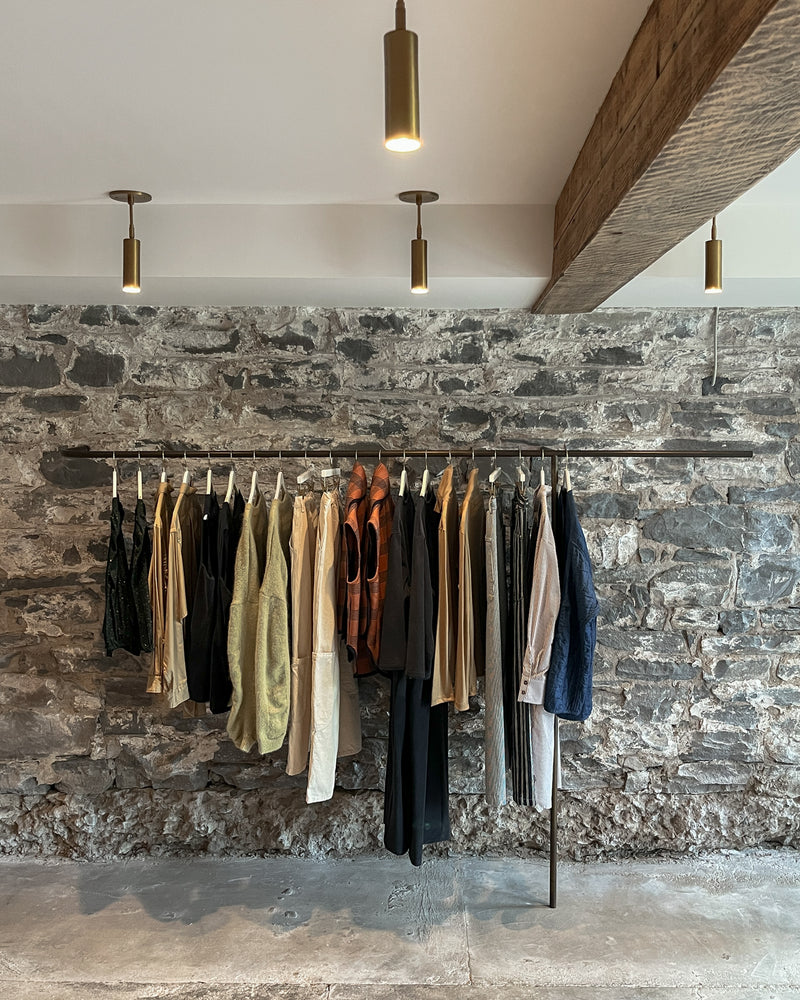 Custom Metal Clothing Rack 1