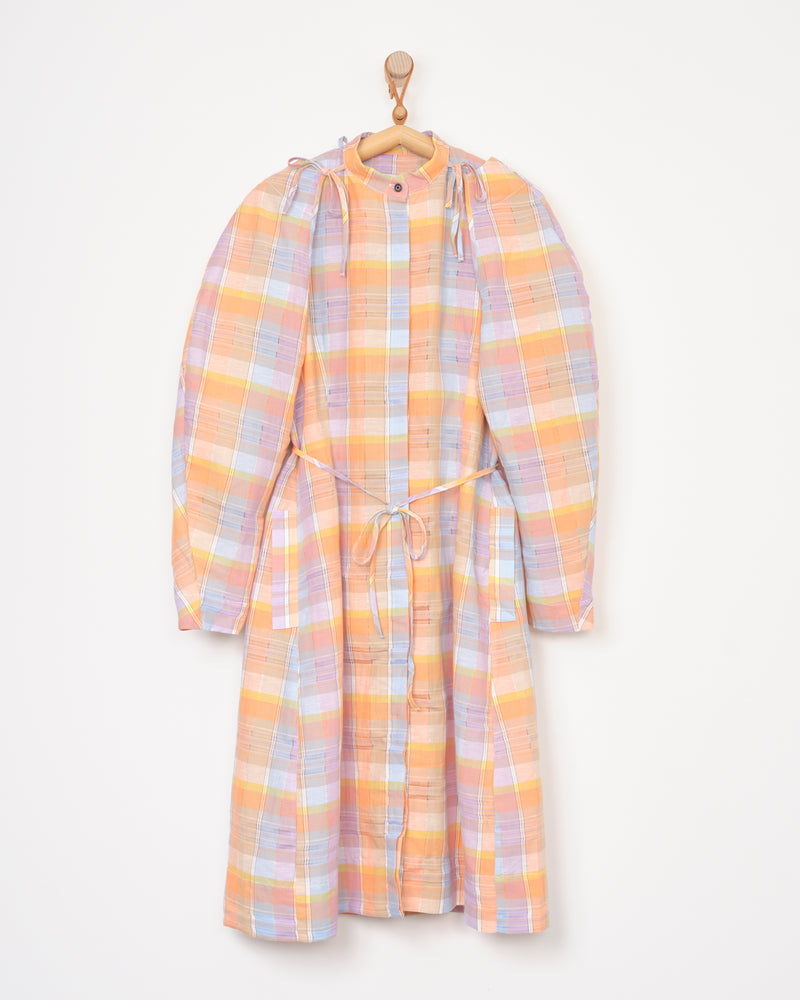 Spam Dress in Multi Checks