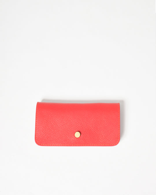 Hanne Accordion Wallet in Persimmon