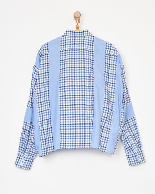 Reworked Men's Shirt in Multi Gingham