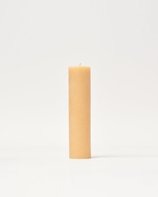 Organic Beeswax Pillar Candle