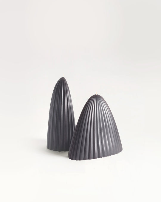 Small Tusk Candle in Black