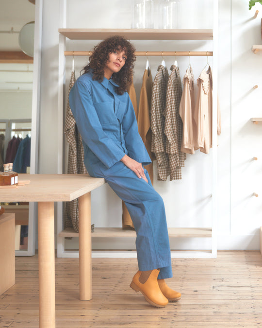Low Clog Boot in Ginger